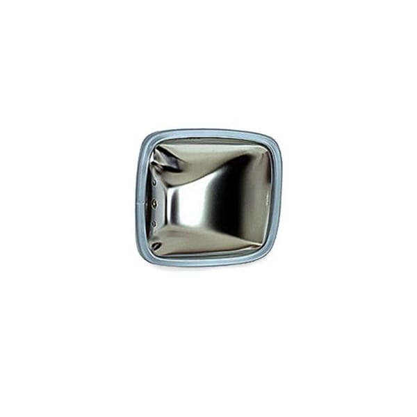 Wide Angle Flat 6.5 X 6 Black Plastc